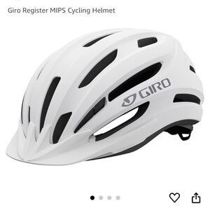 White Bicycle Helmet - Brand New